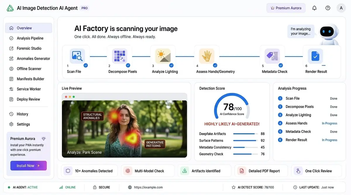 AI blog writer — example of the AI tool dashboard software